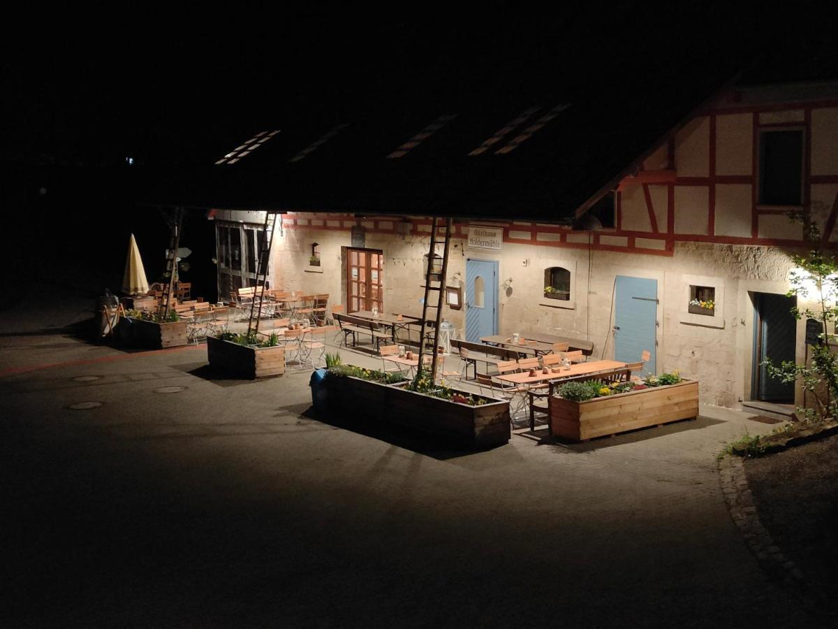 Gasthaus Holdermuehle Creglingen Εξωτερικό φωτογραφία