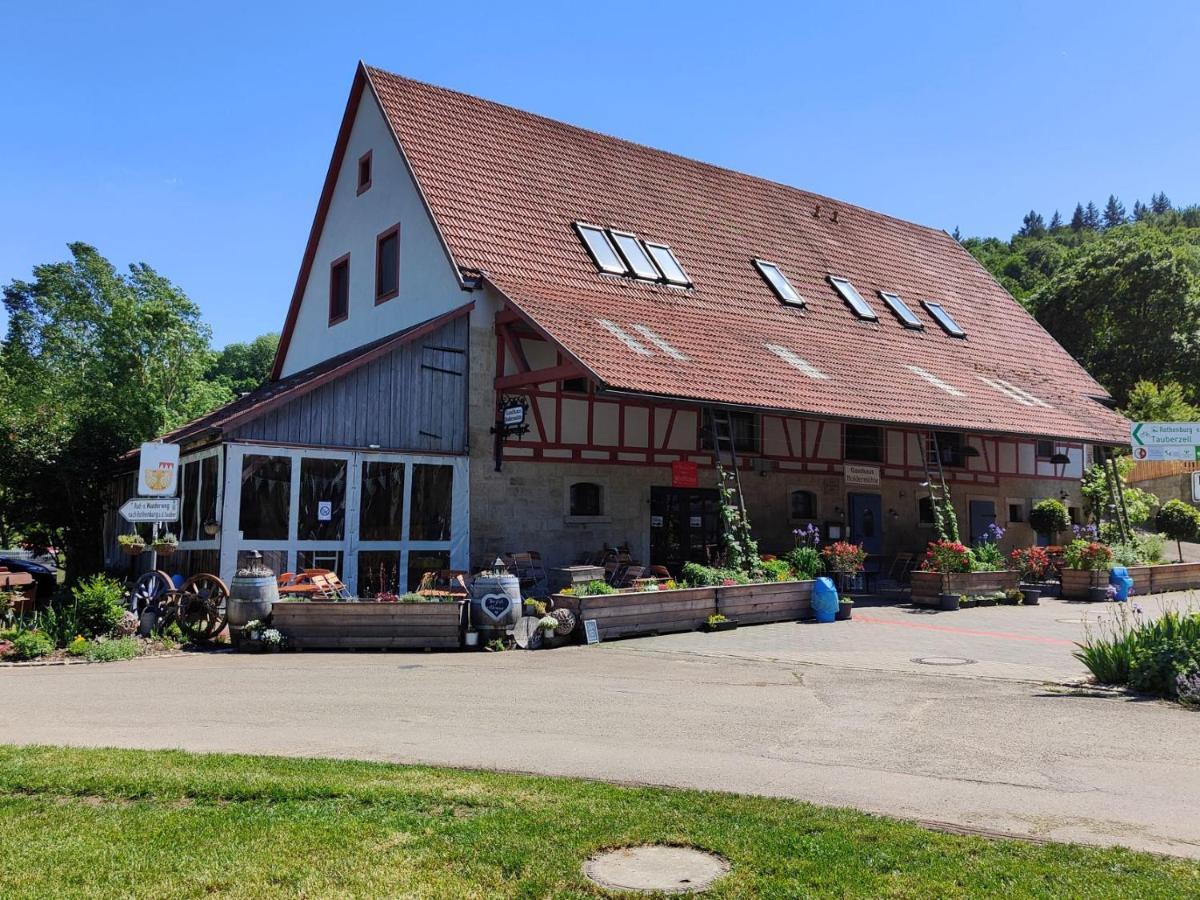 Gasthaus Holdermuehle Creglingen Εξωτερικό φωτογραφία